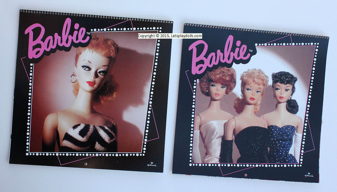 Barbie ornaments & calendars Set of 2 Barbie calendars, 1995 & 1996